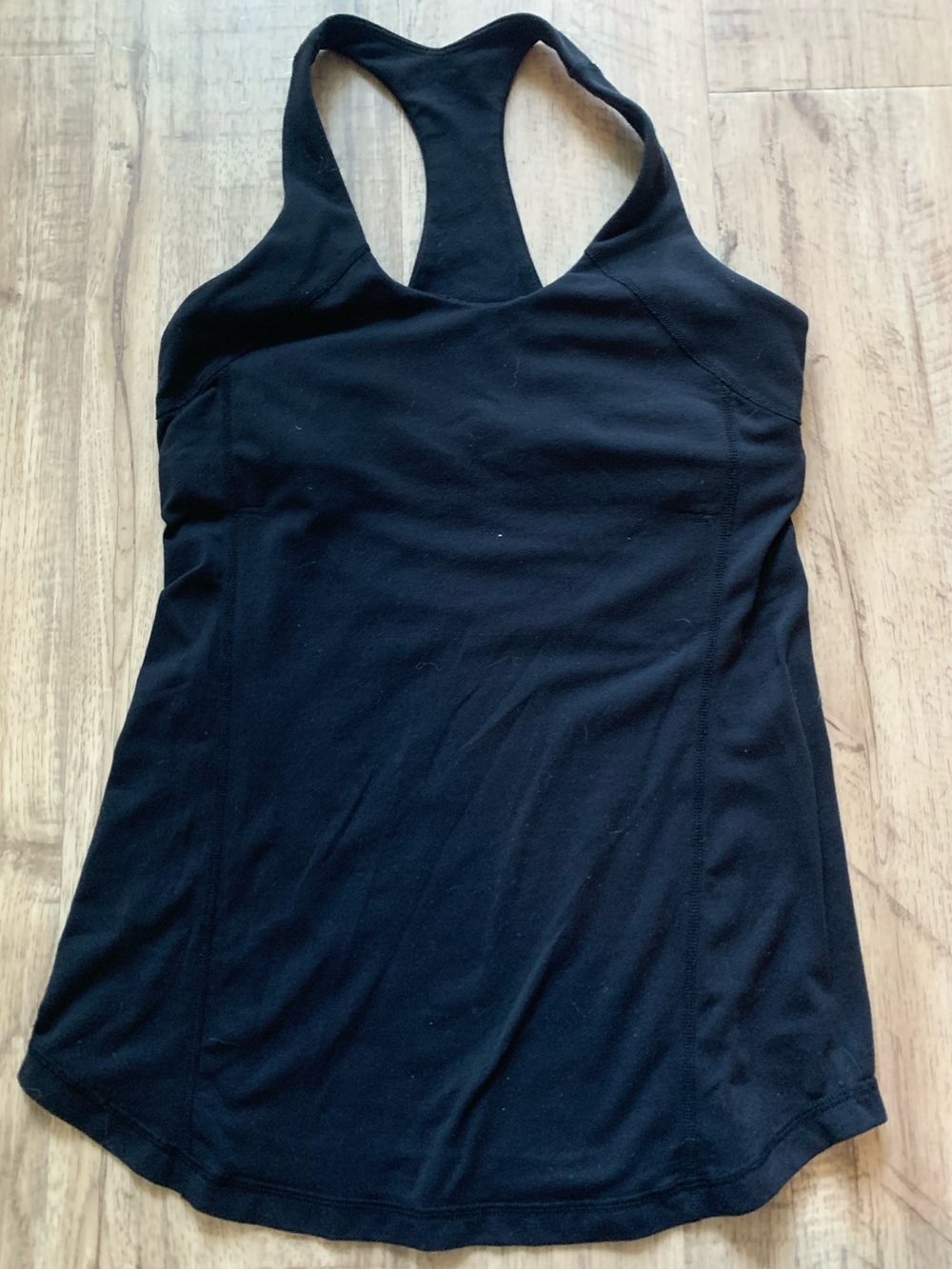 Lululemon Black Muscle Athletic Top